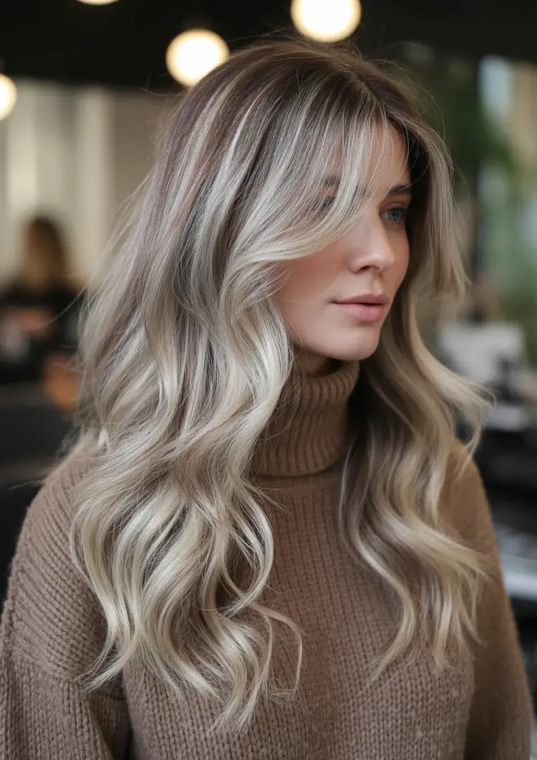 The best hair color 2026 – Cool Mushroom Brown Balayage with Airy Volume H2
