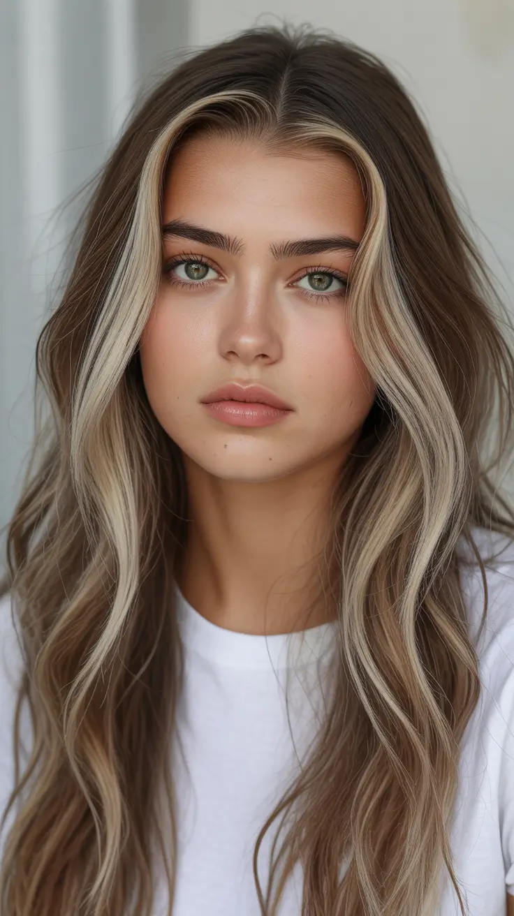 The best hair color 2026 – Neutral Money-Piece Bronde on Long Waves H2