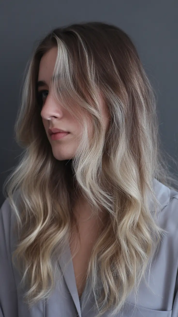 The best hair color 2026 – Smoky Vanilla Balayage with Soft Waves H2