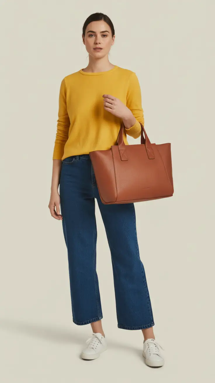 vacation outfits casual yellow sweater