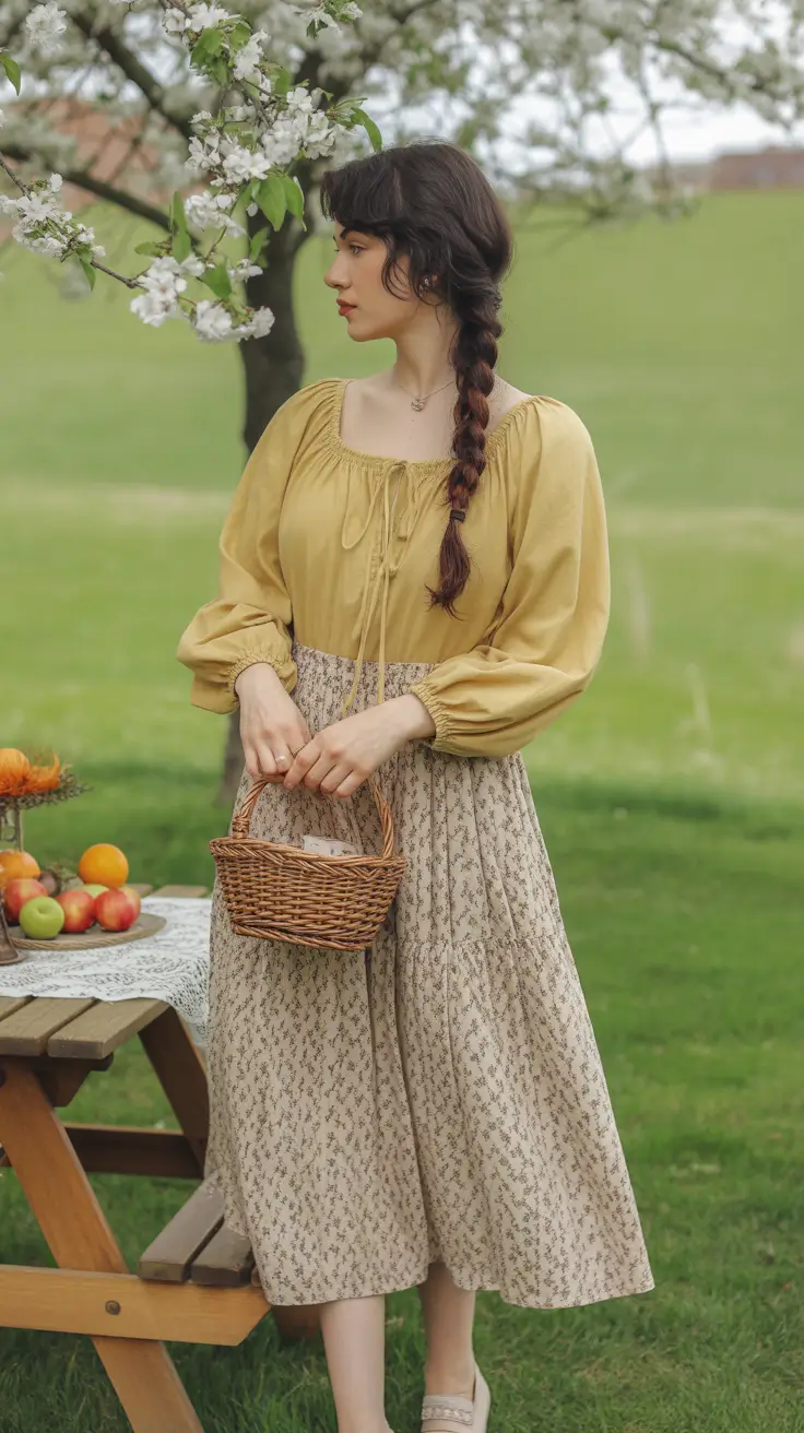 vacation outfits cottagecore