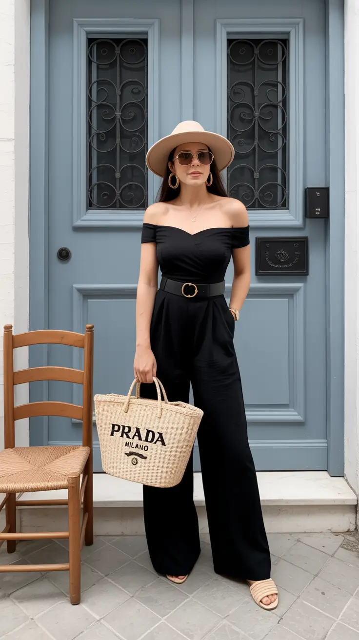 vacation outfits black women Jumpsuit Glamour