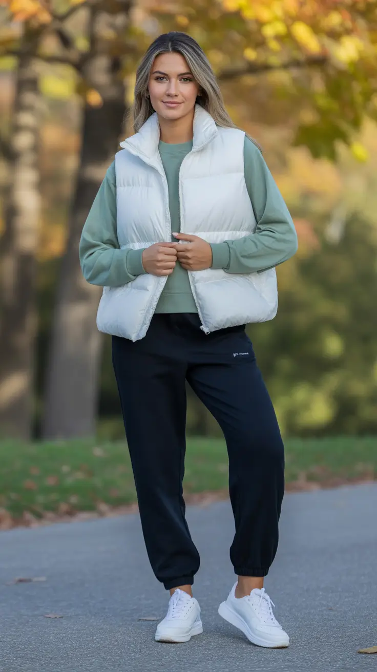 Workout outfit ideas for women 2026 cozy autumn layers
