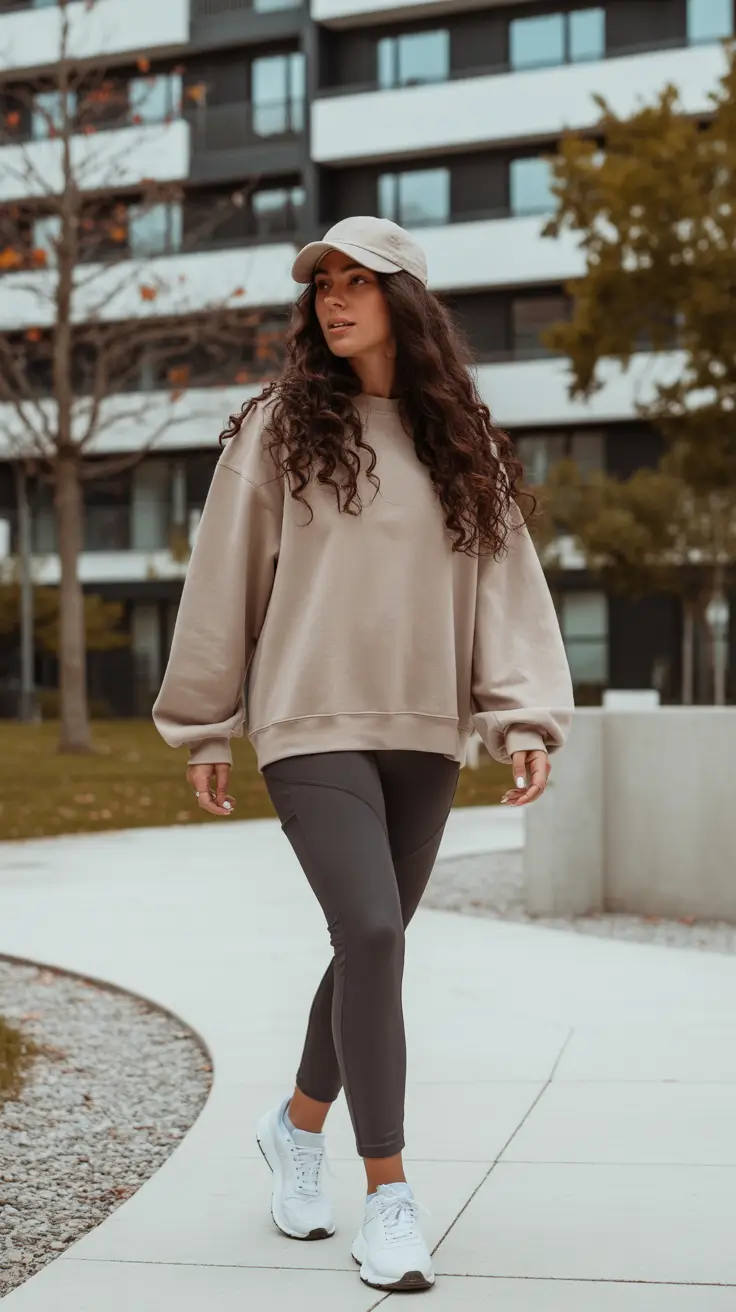 Workout outfit ideas for women 2026 city walk fit