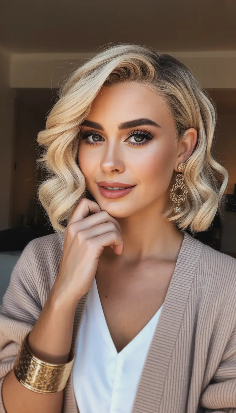 bob-hairstyles-2026-Soft-Hollywood-Waves-Bob