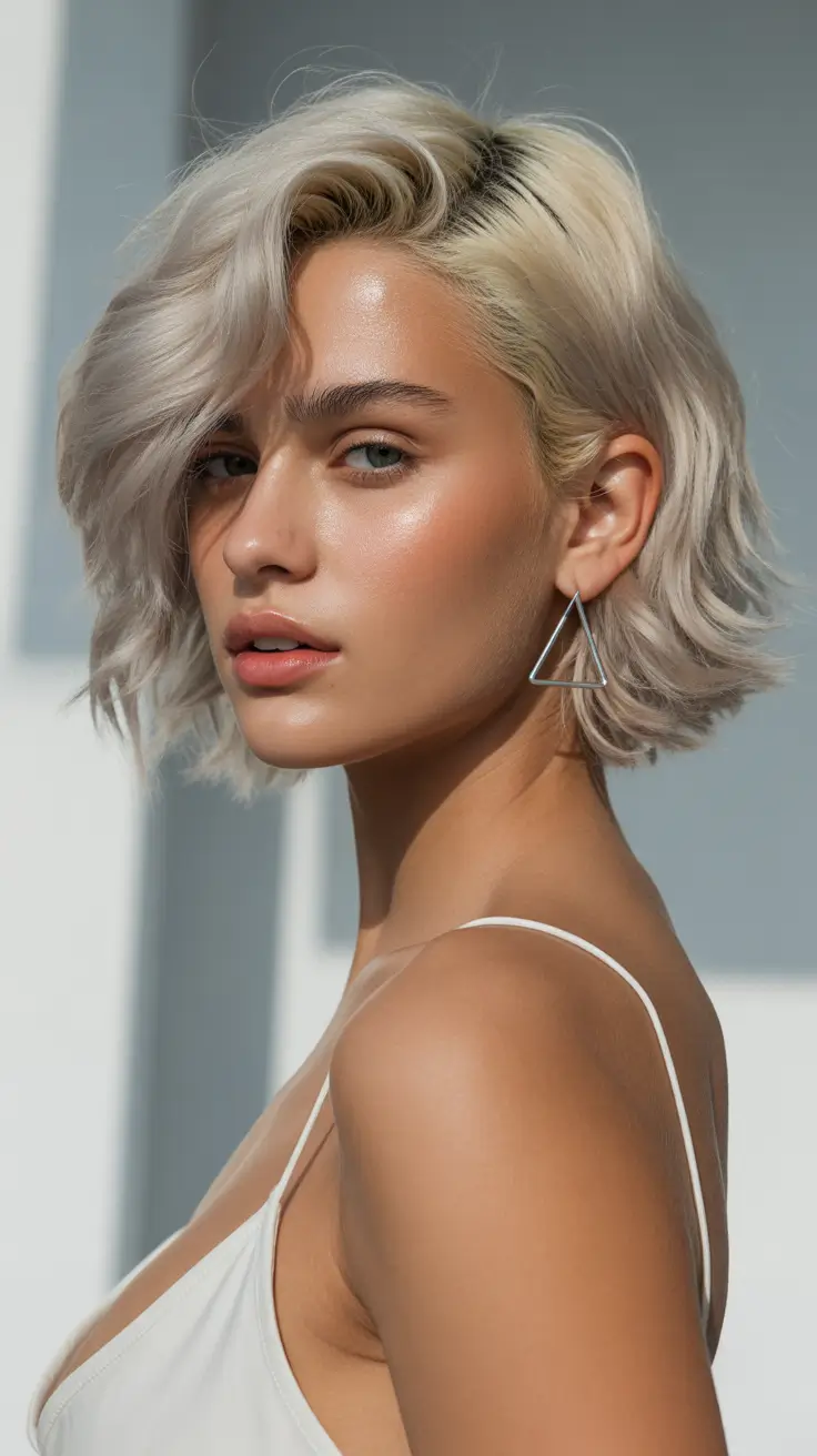 bob-hairstyles-2026-Platinum-Windswept-Bob