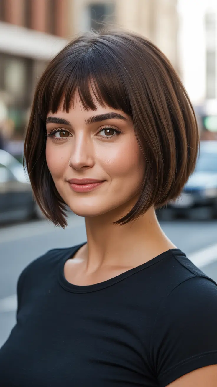 bob-hairstyles-2026-Classic-Bob-With-Baby-Bangs