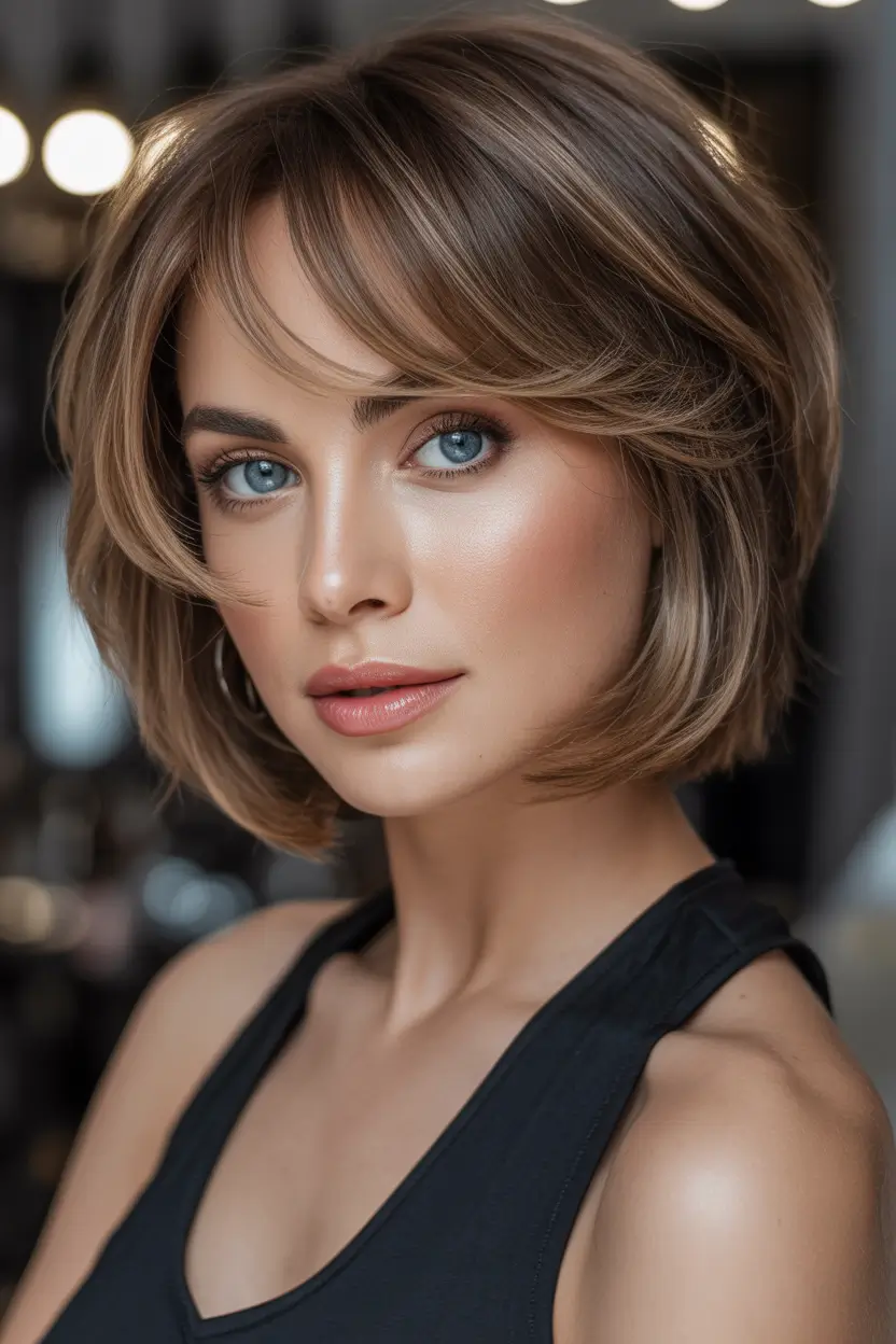 bob-hairstyles-2026-Soft-Layered-Honey-Bob