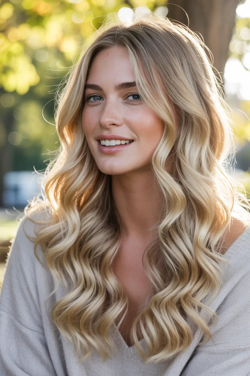 Best hair color for light skin 2026 Creamy Soft Blonde With Gentle Glow