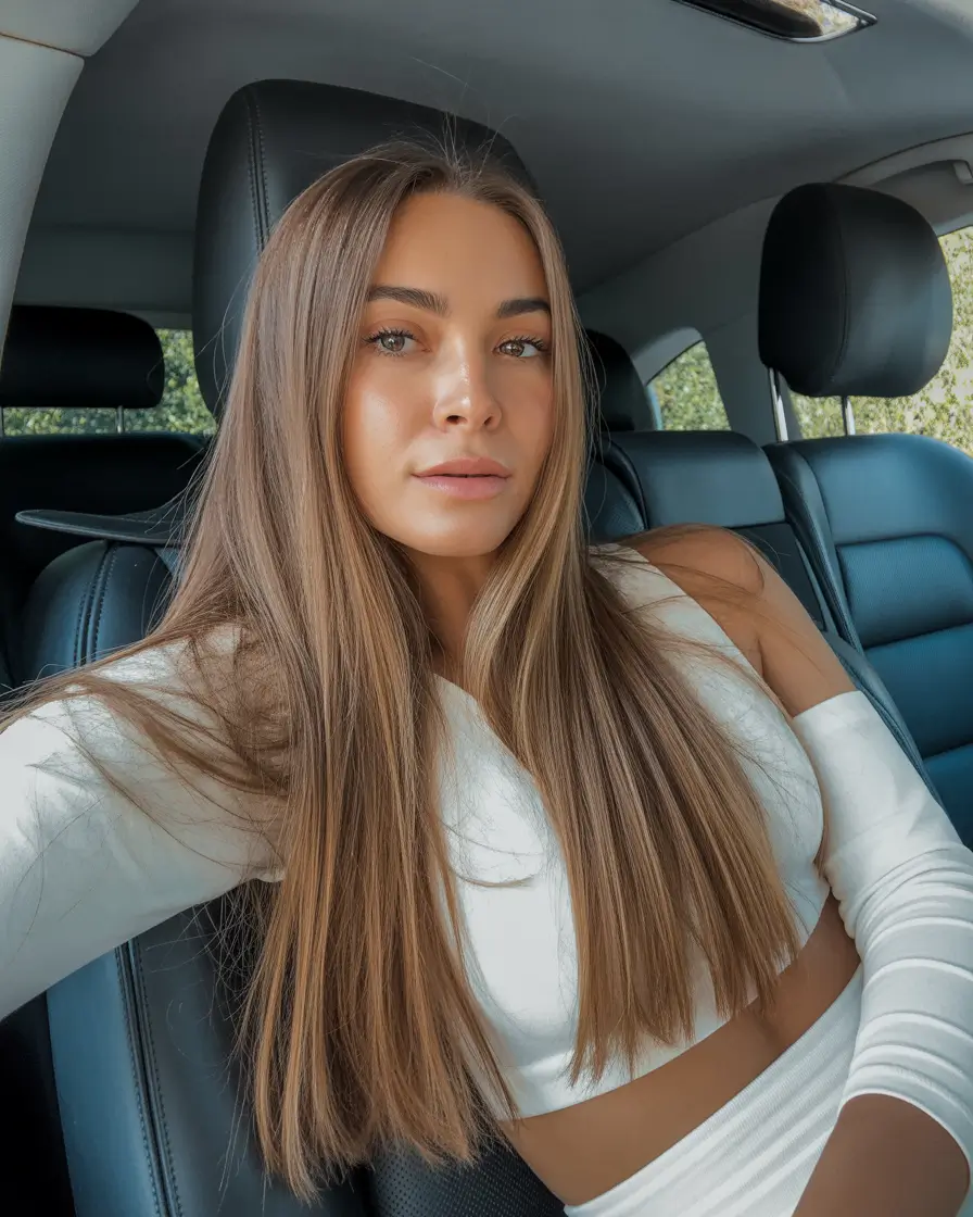 hair color for tan skin tone Soft Butterscotch Brown