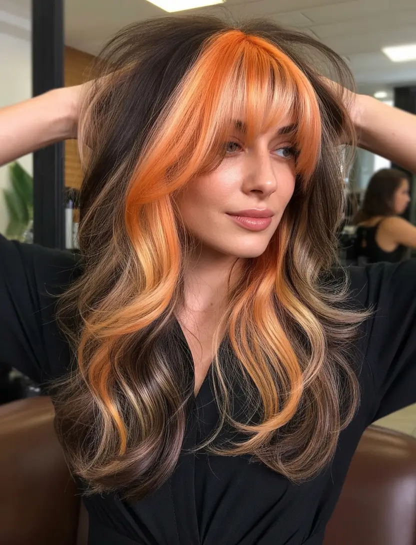 Best hair color for warm skin tone 2026 Auburn Curls