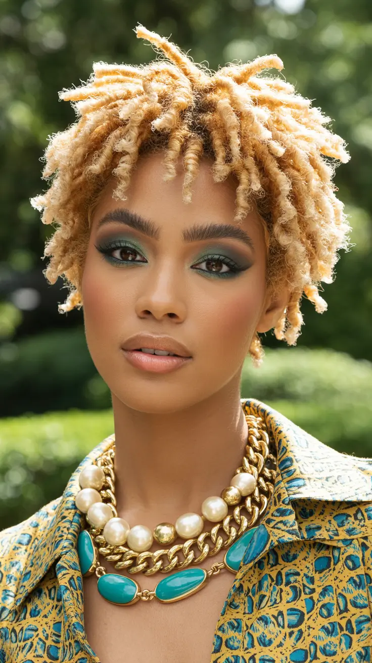 Best locs hairstyles 2026 Golden Honey Starter Locs With Defined Coils