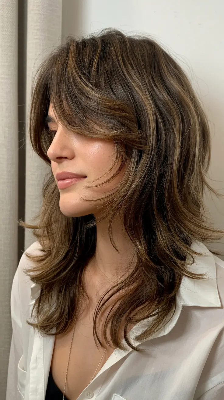 Best medium length hairstyles 2026 – Layered Medium Cut