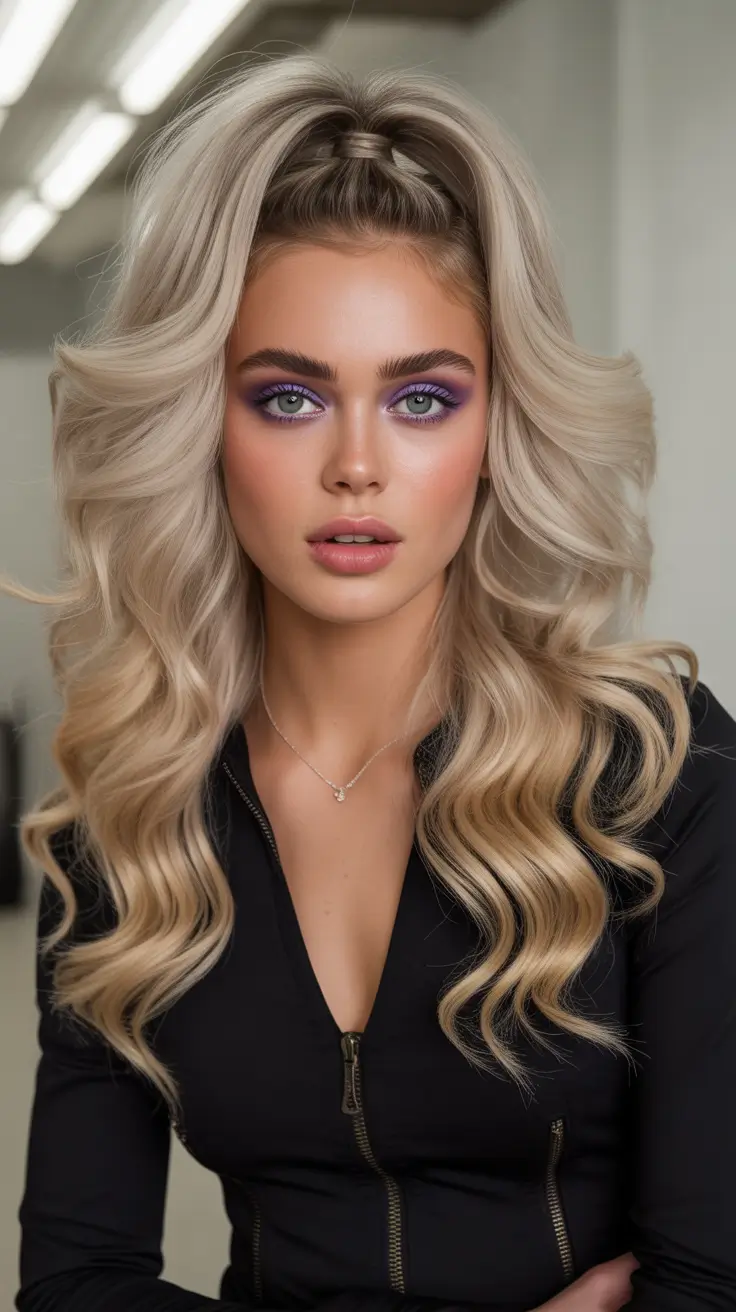 Best ponytail hairstyles 2026 High Volume Half-Up Inspired Pony