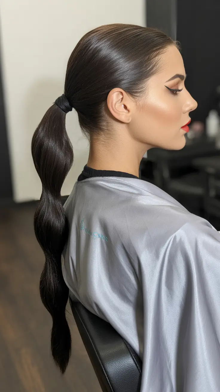 Best quick hairstyles 2026 Sleek Sculpted Ponytail