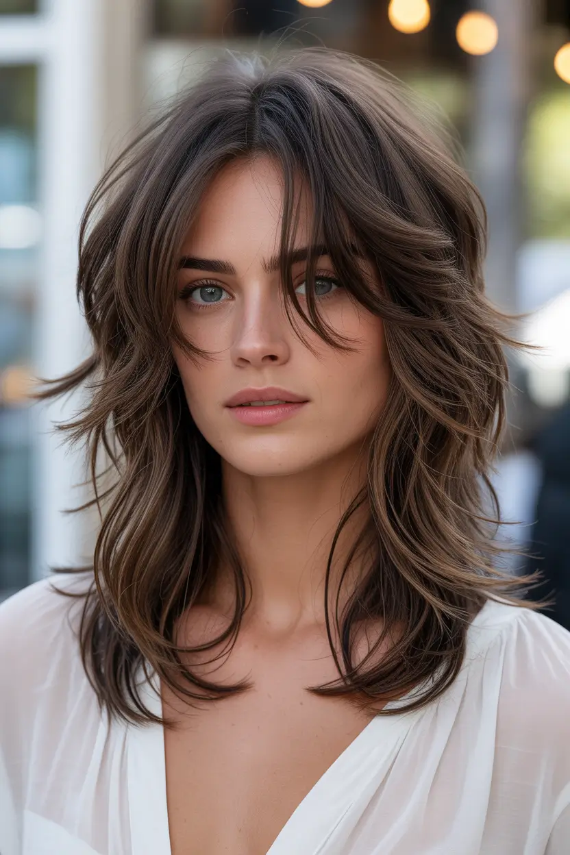 Best shag hairstyles 2026 Long Curly Inspired Shag With Airy Volume