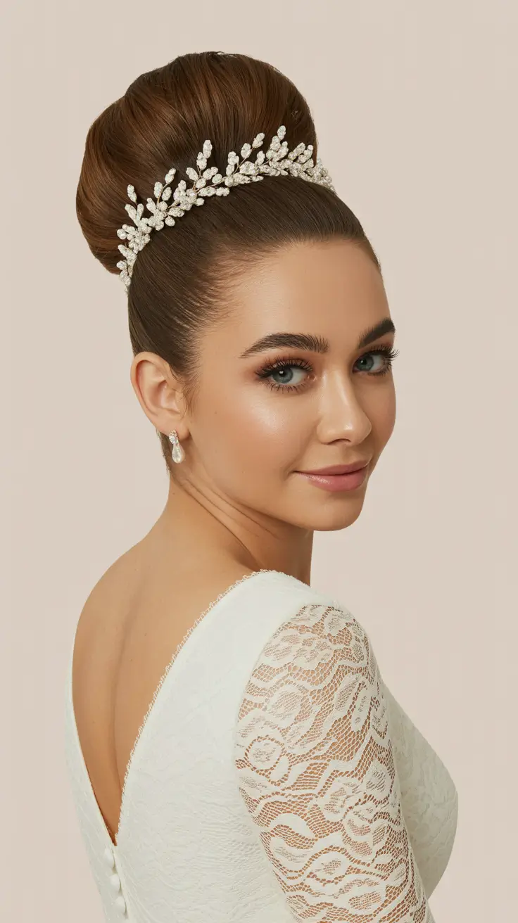 Best wedding hairstyles 2026 Regal Volume With Classic Bridal Grace