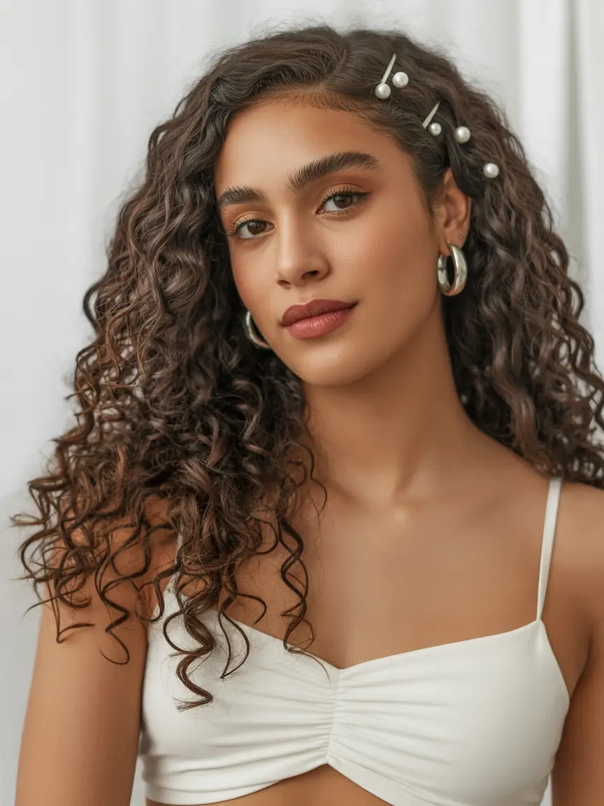 Chic curly hairstyles 2026 H2