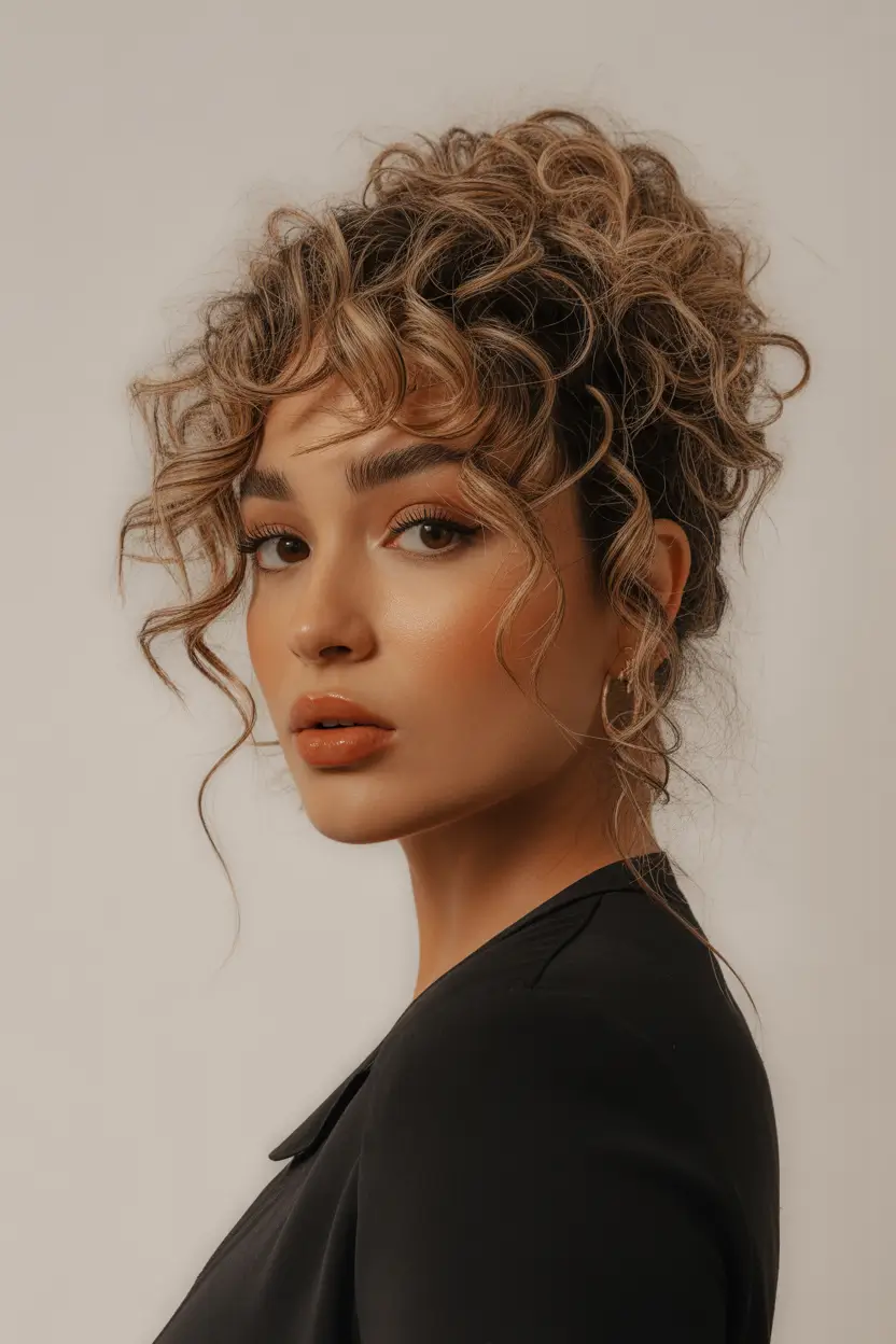 Chic curly hairstyles 2026 H2