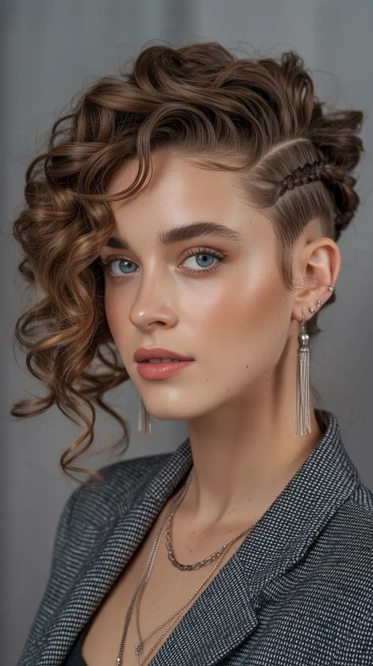 Chic curly hairstyles 2026 H2