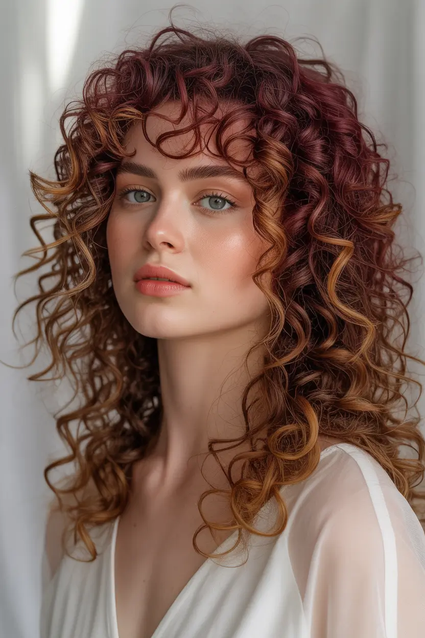 Chic curly hairstyles 2026 H2