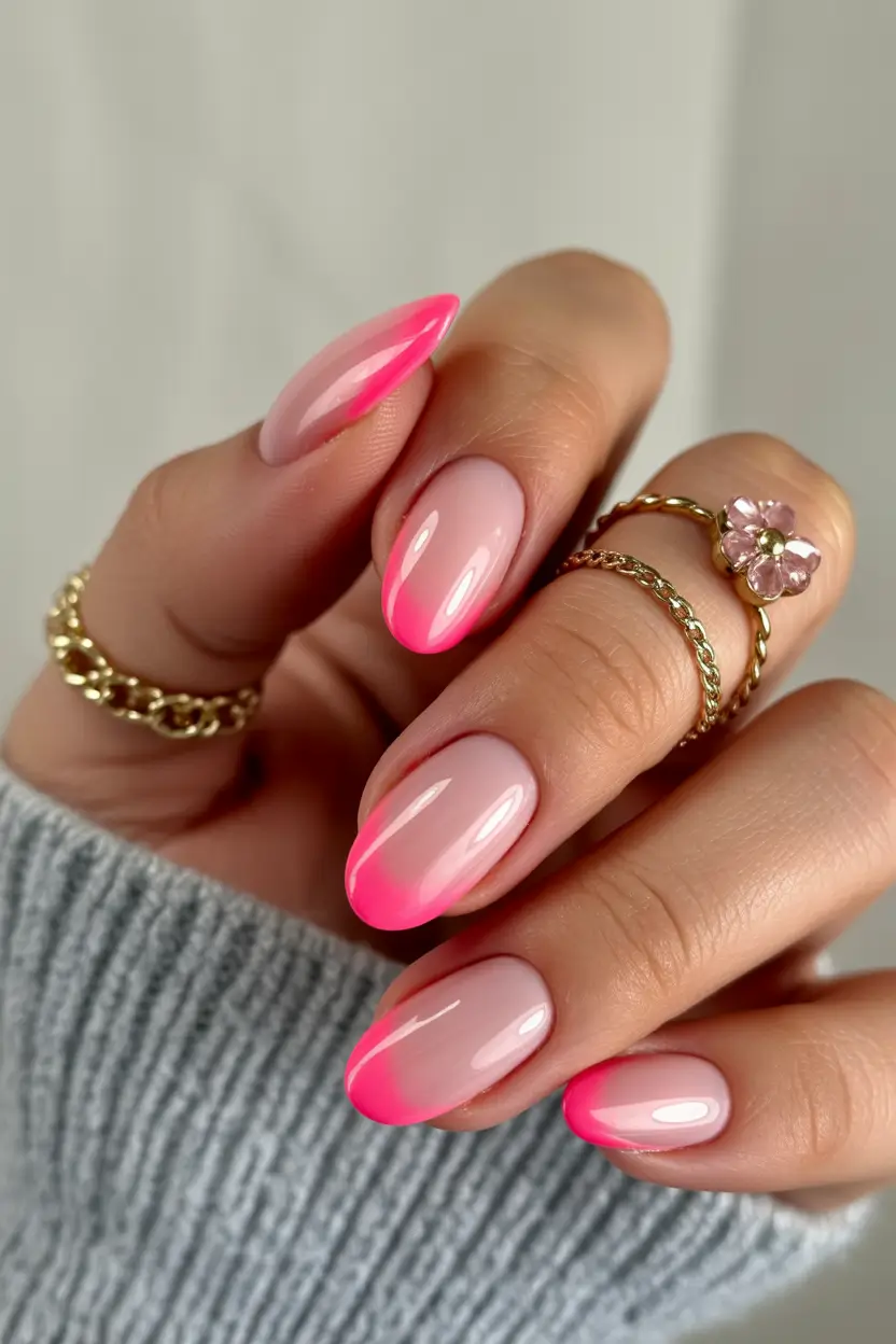 Classic French nails 2026 Soft Pink