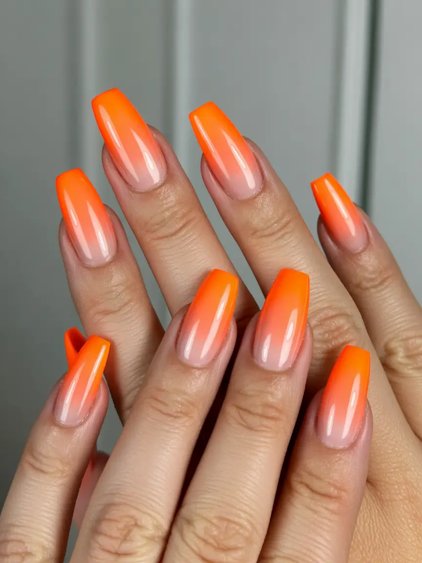 coffin-nails-inspiration-2026-Neon-Sunset-Ombre