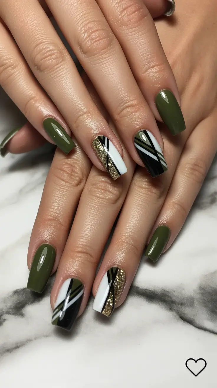 coffin-nails-inspiration-2026-Olive-Gold-Graphic