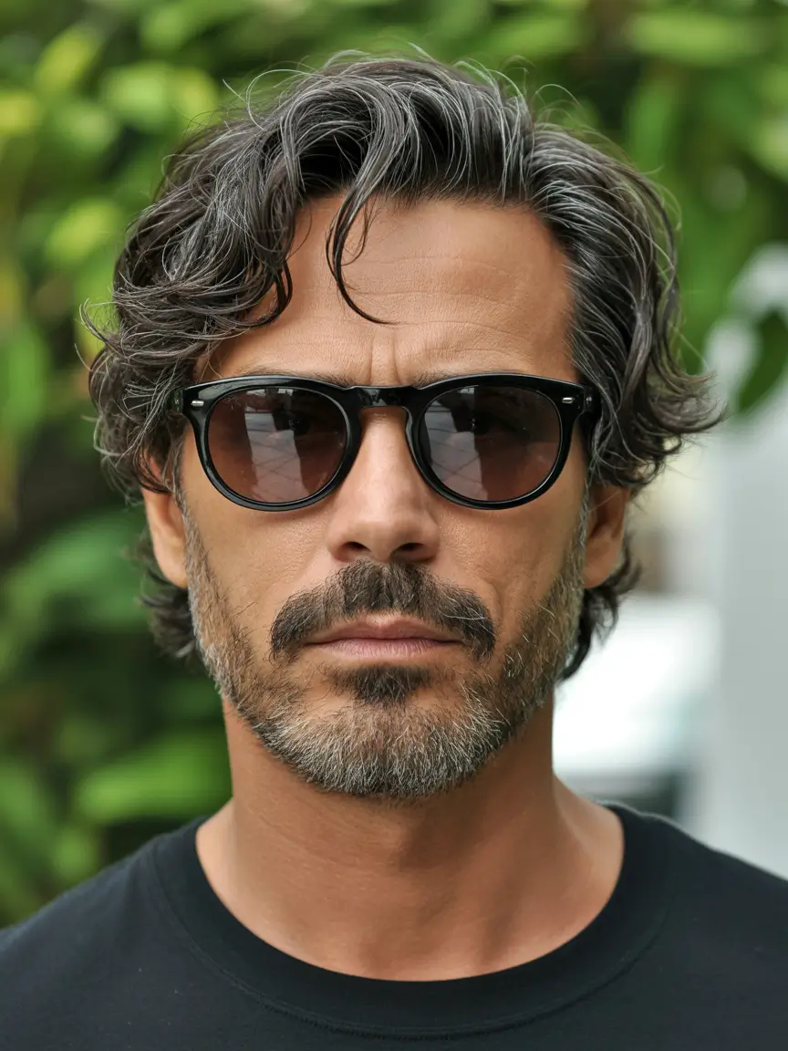 Cool haircuts for men 2026 - Long Curly Hair With Natural Drama