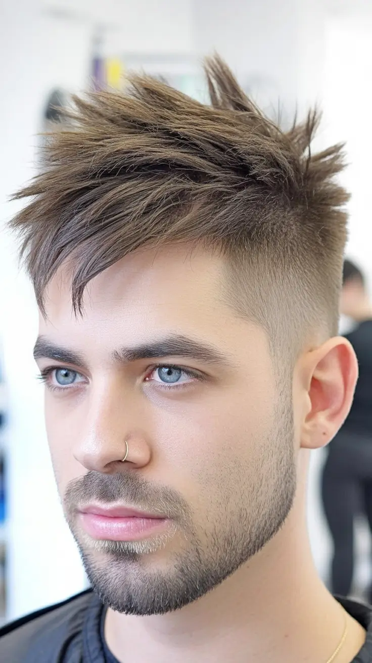 Cool haircuts for men 2026 - Short Curly Shape With Defined Softness
