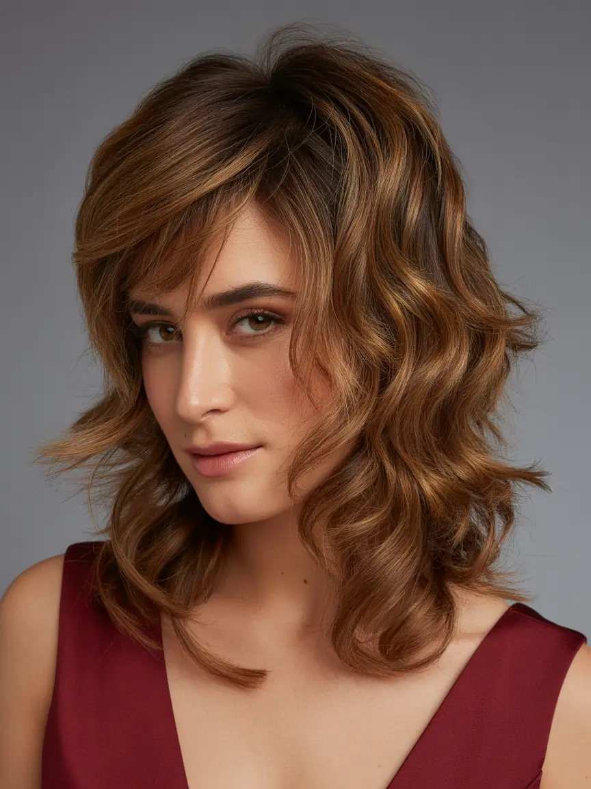 Edgy-Shag-Haircut-Styles-2026-Caramel-Curl-Shag-with-Glossy-Warmth
