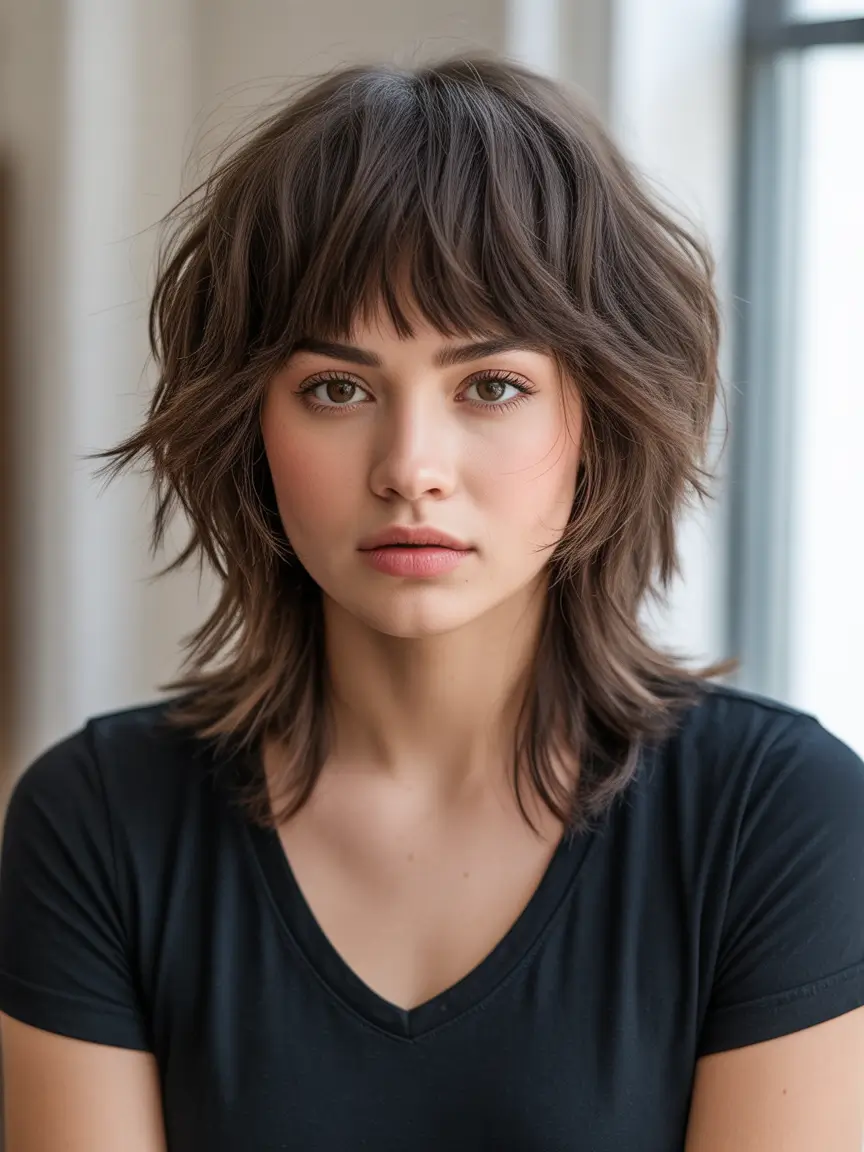 Edgy-Shag-Haircut-Styles-2026-Soft-Brunette-Micro-Shag-with-Effortless-Fringe