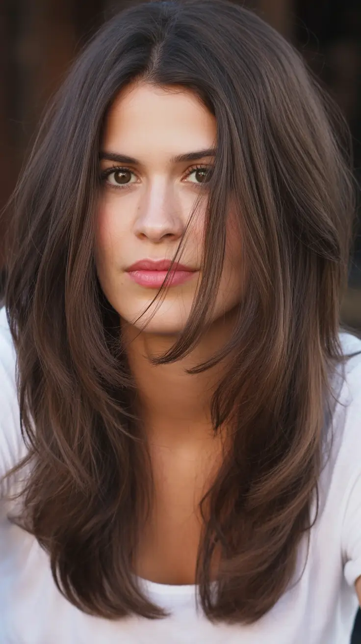 Layered haircut ideas 2026 medium layers natural flow