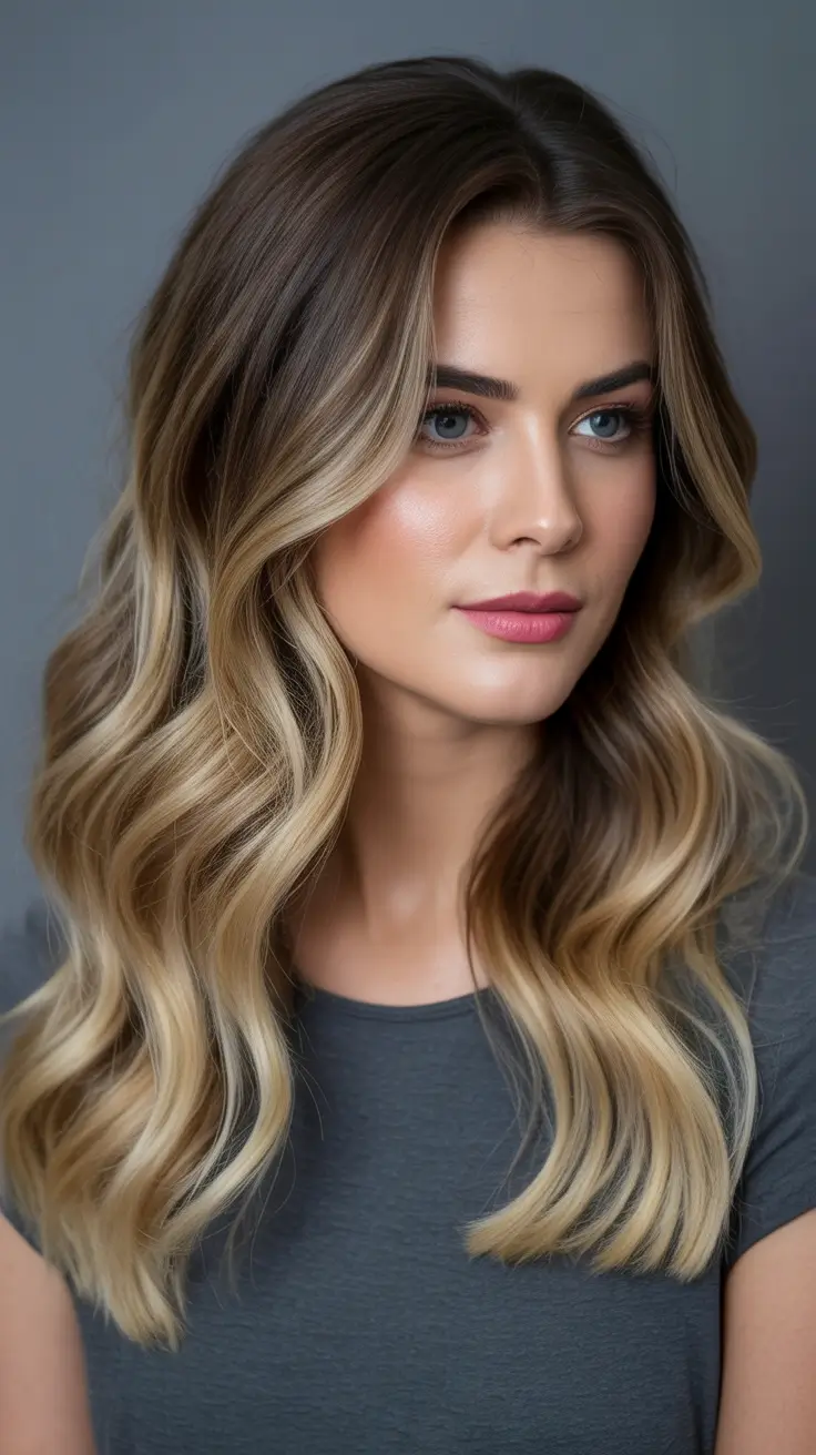 New Wavy Hair Trends 2026 Dimensional Blonde Waves With Polished Simplicity