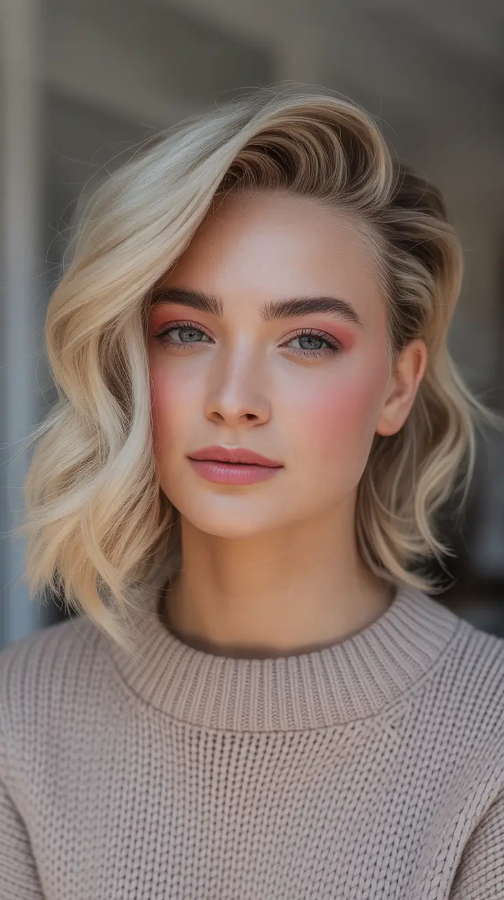 Side-part hairstyle trends 2026 – Vanilla Waves