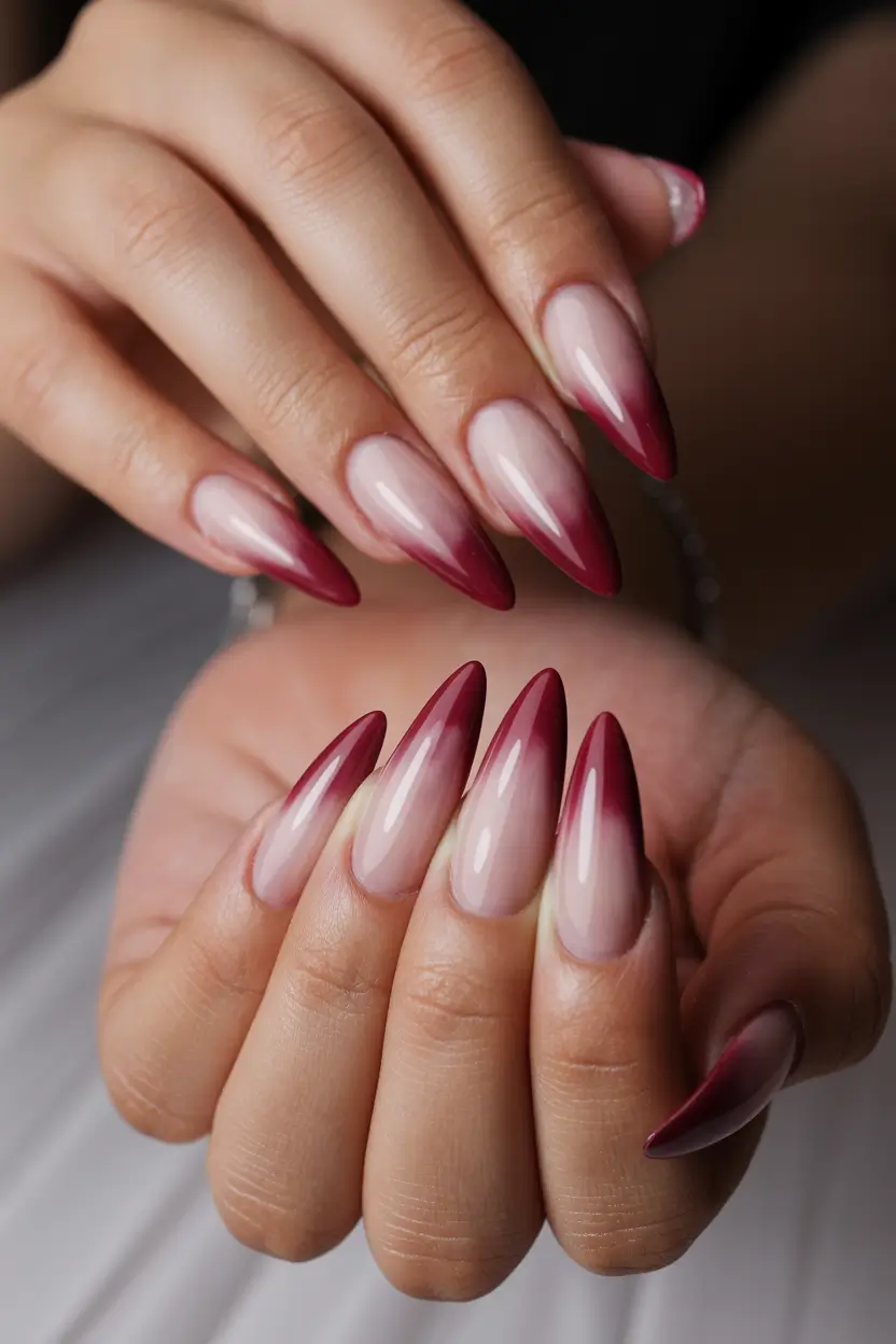 Stiletto nails 2026 Classic Red