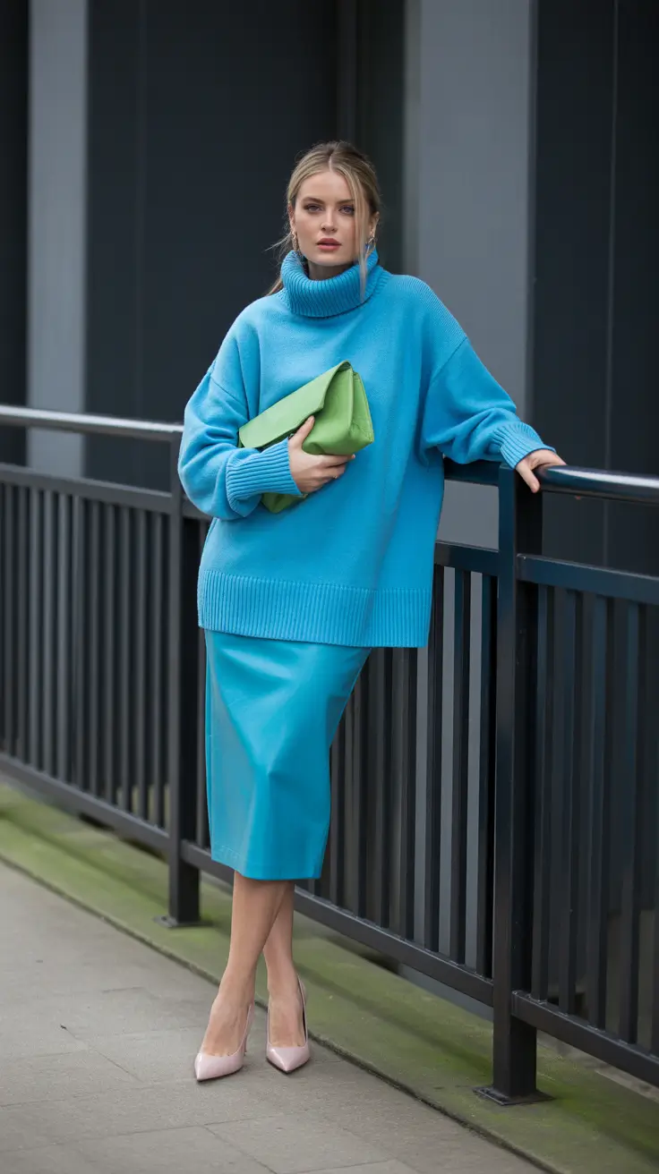 Classy spring fashion outfits 2026 Bright Knits with a Modern Edge