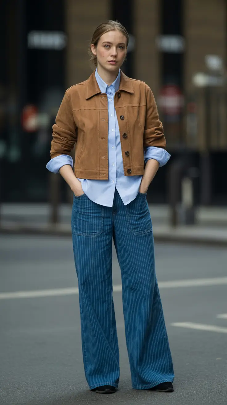 Cute chic spring outfits 2026 Relaxed Layers with Everyday Practicality