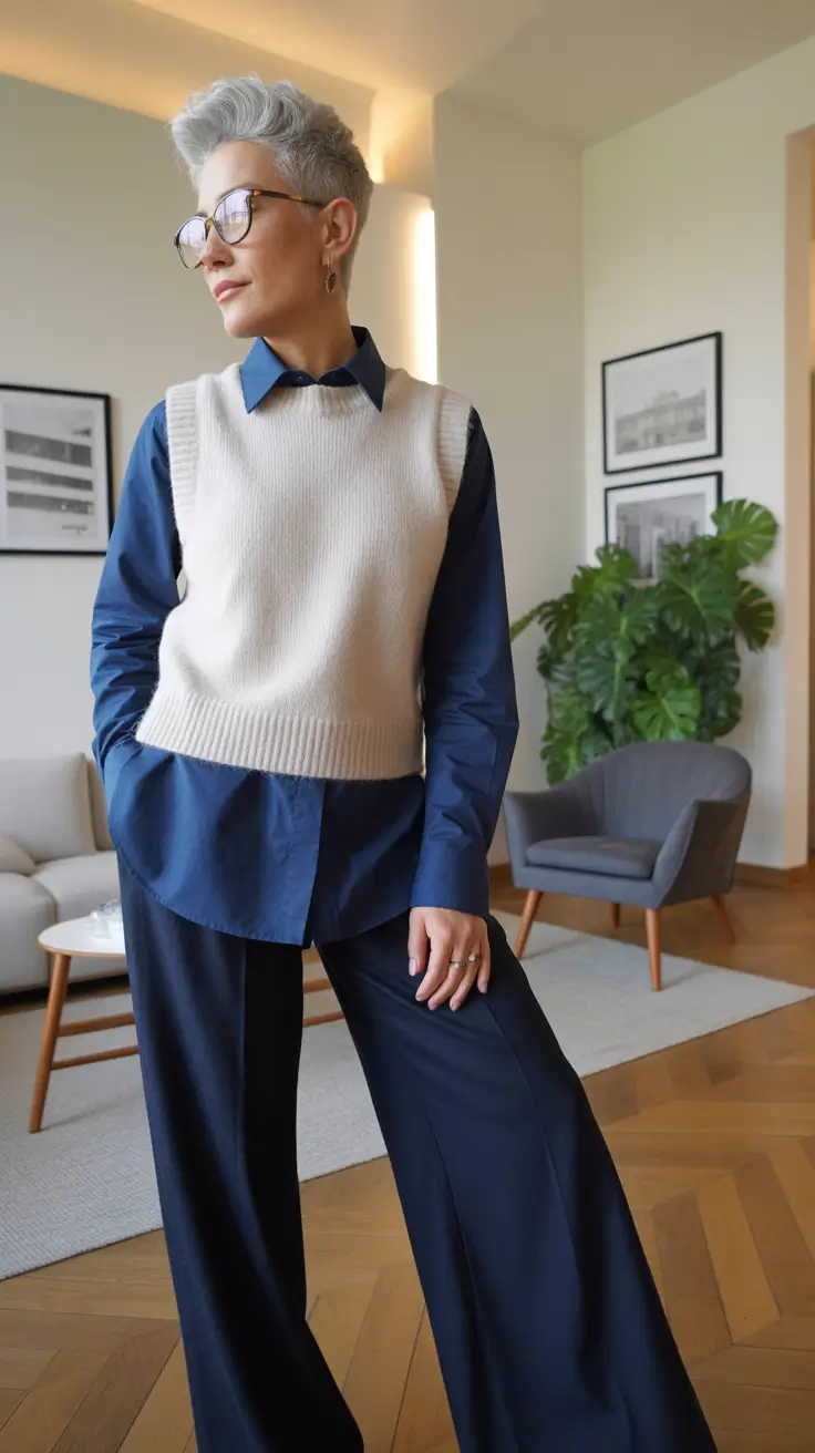 Essential spring dressing over 50 2026 Minimal Layered Outfit