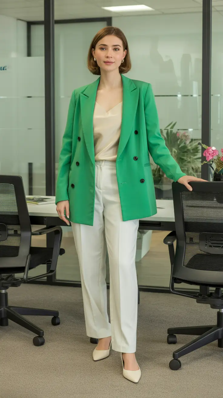 essential spring workwear 2026 Bright Blazers and Spring Energy