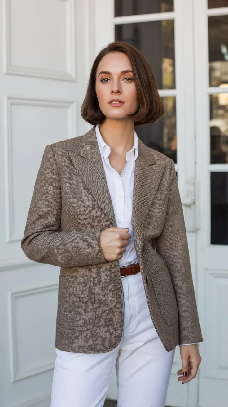 essential spring workwear 2026 Timeless Neutrals with a Tailored Twist