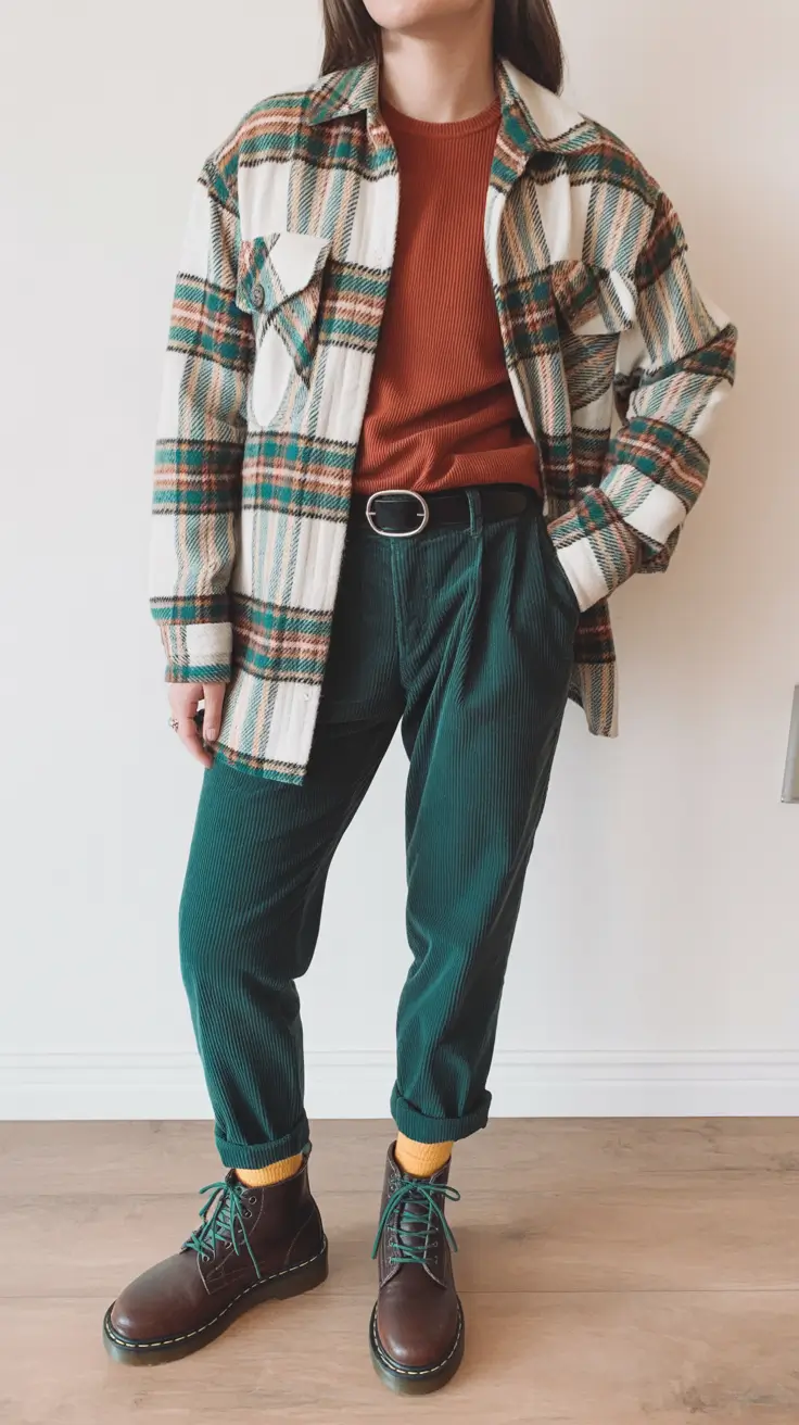 Gorgeous Every Day Spring Outfits 2026 Relaxed Plaid Layers With a Modern Edge