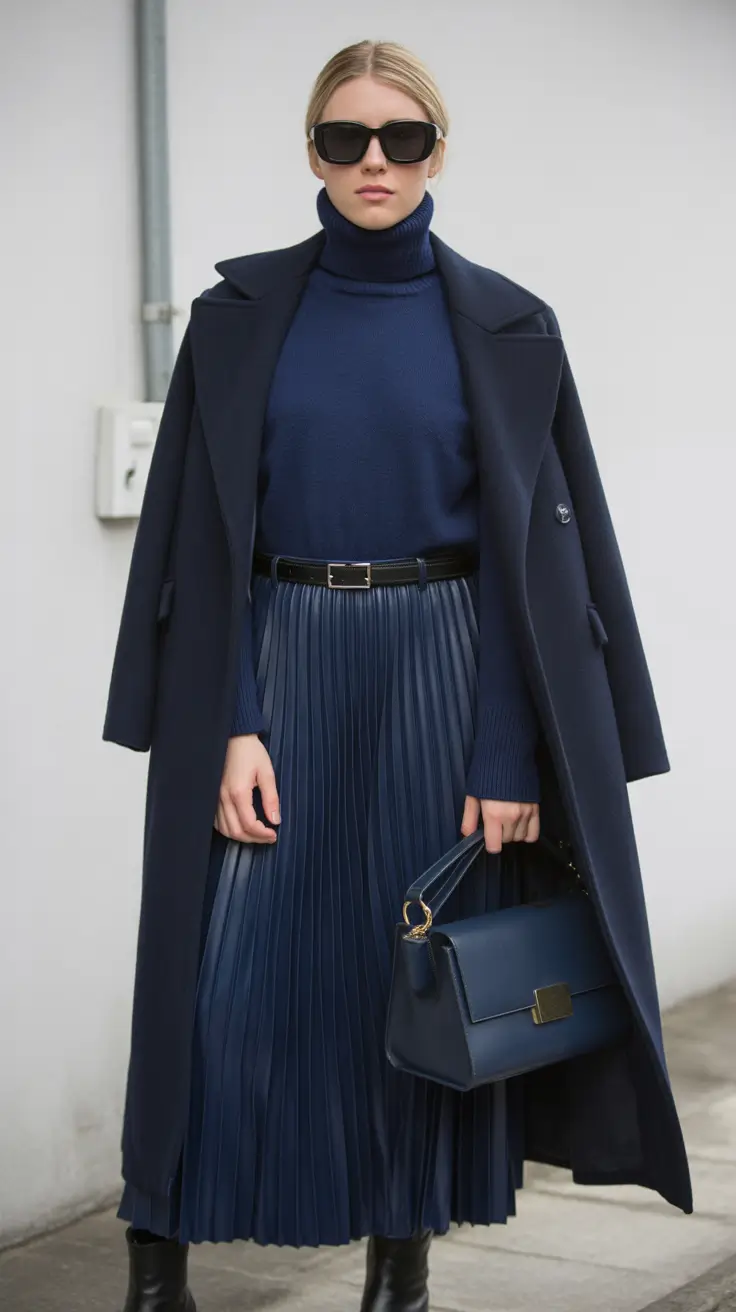 spring outfits trends women Modern Monochrome for Polished City Days