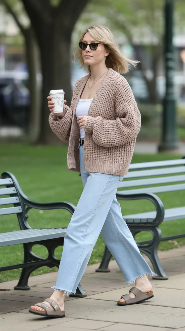 Gorgeous spring vacation outfits 2026 Relaxed Denim With Coffee-Break Comfort
