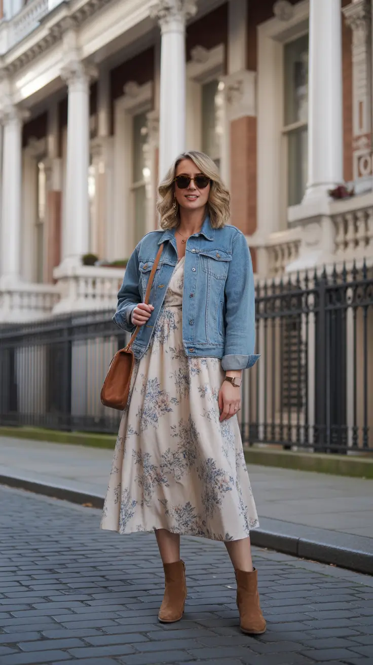 Gorgeous spring vacation outfits 2026 Floral Romance With a Casual Edge