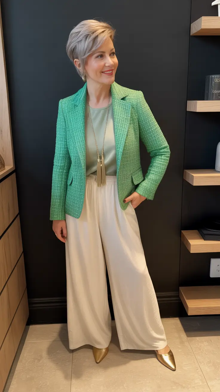 Gorgeous spring vacation outfits 2026 Fresh Color With Tailored Confidence