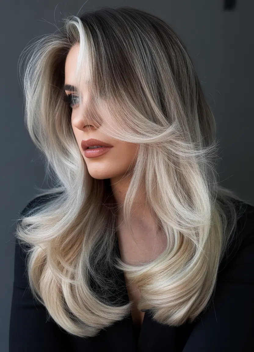 Hair Color Ideas February 2026 Soft Platinum Blonde