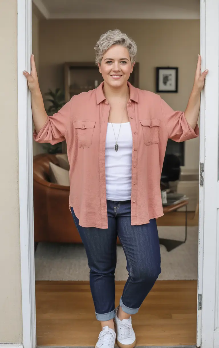 Must-have midsize spring outfits 2026 Effortless Basics With Spring Ease