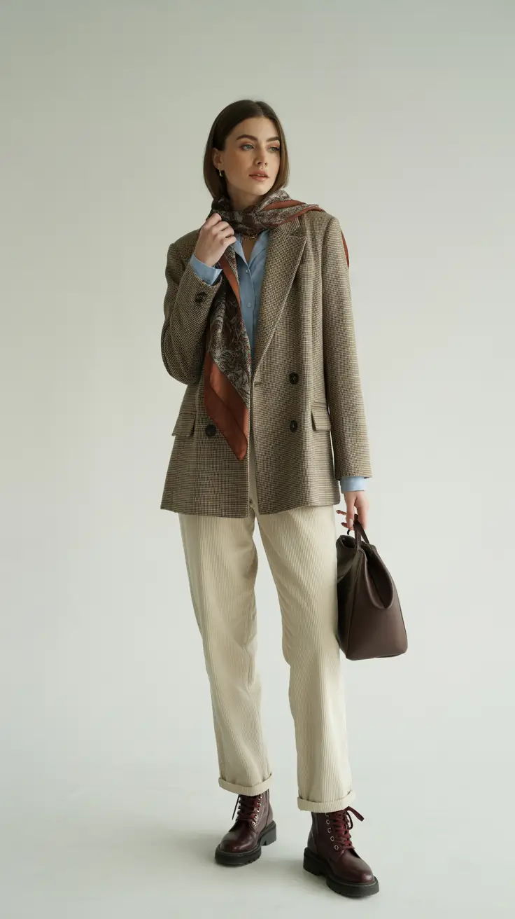 old money spring outfits women casual Relaxed Heritage with Everyday Practicality