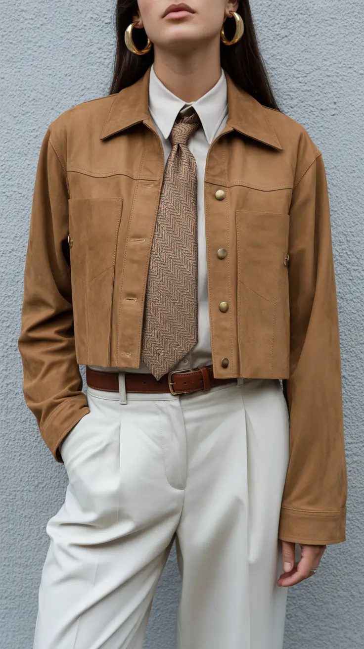 old money spring outfits woman Masculine Tailoring with Feminine Ease